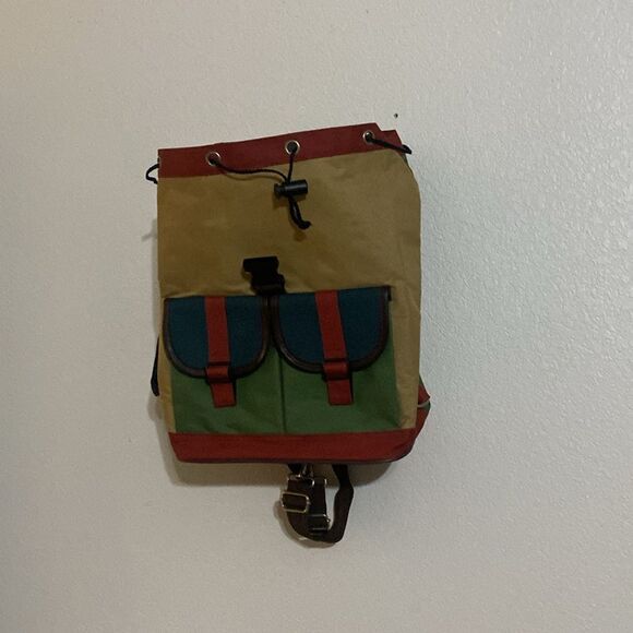 Unissx Water Repellent Multi Color Backpack 11” x 14” x 6” approximately main image 14
